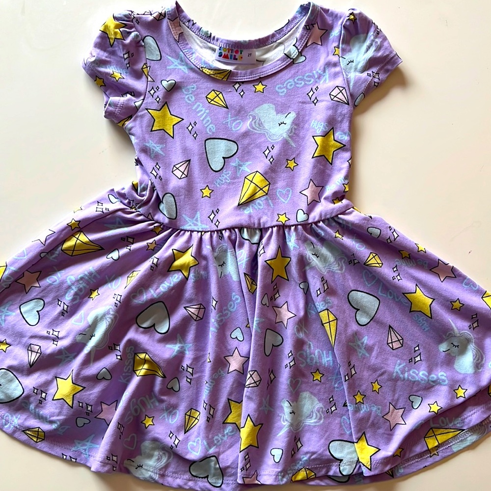 DotDotSmile cap Sleeve size 2t dress